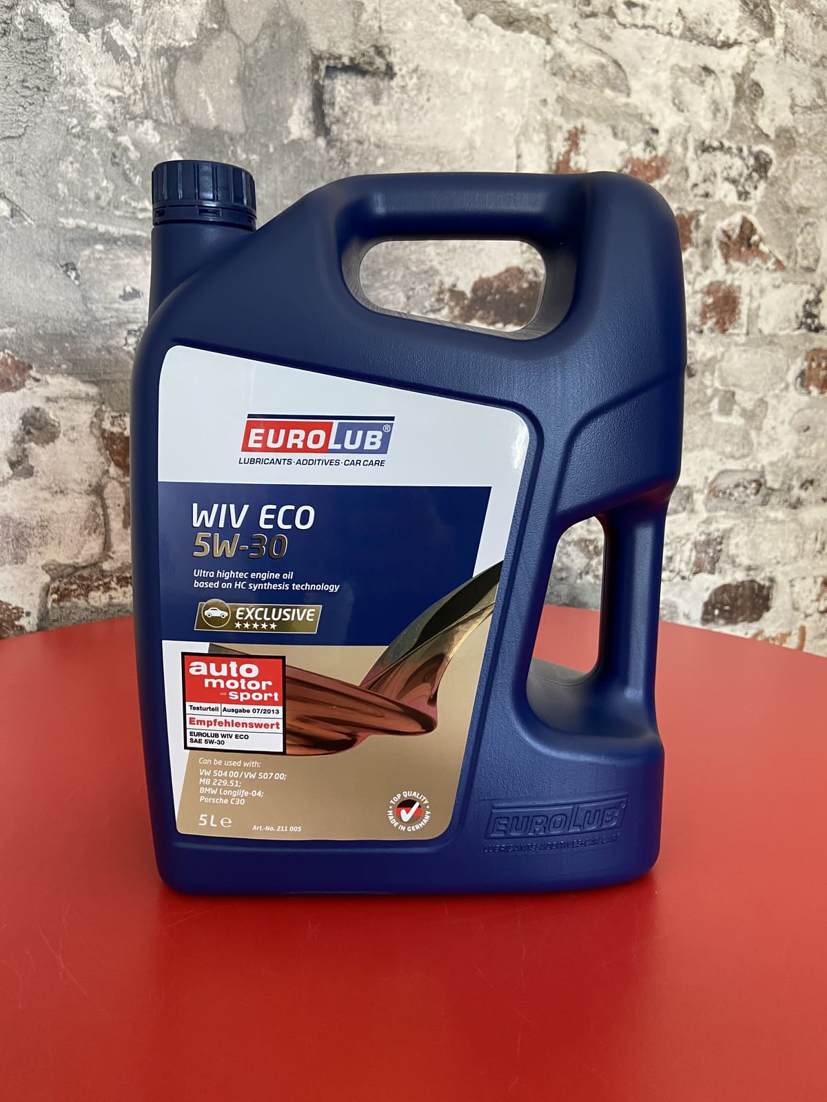EUROLUB Motoröl WIV ECO SAE 5W/30